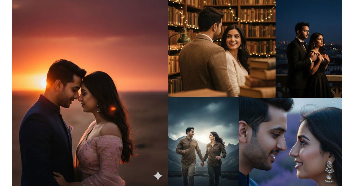 Top Gemini Couple Prompts to Master Poses & Camera Angles