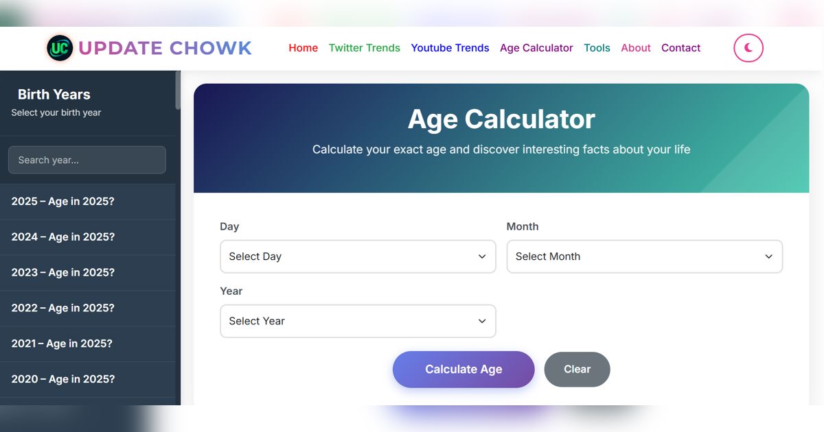 calculate my age today